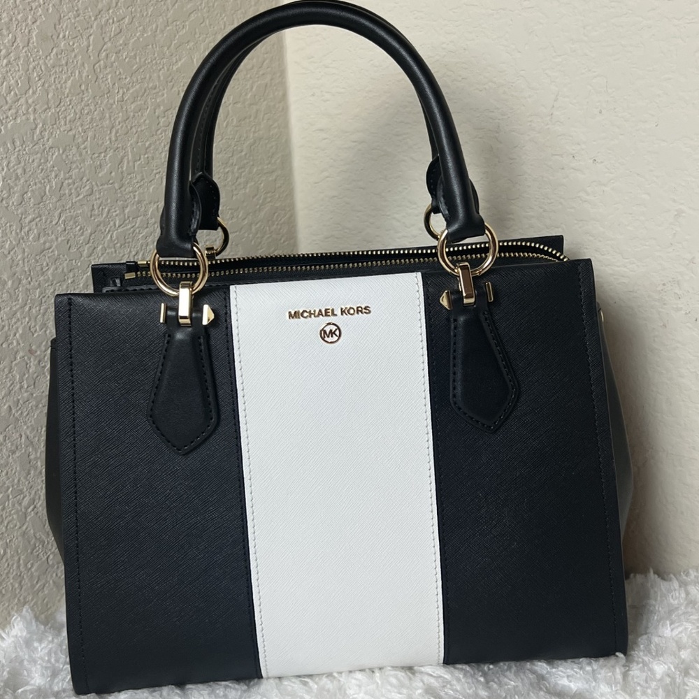 Michael Kors Leather Top Handle Bag
